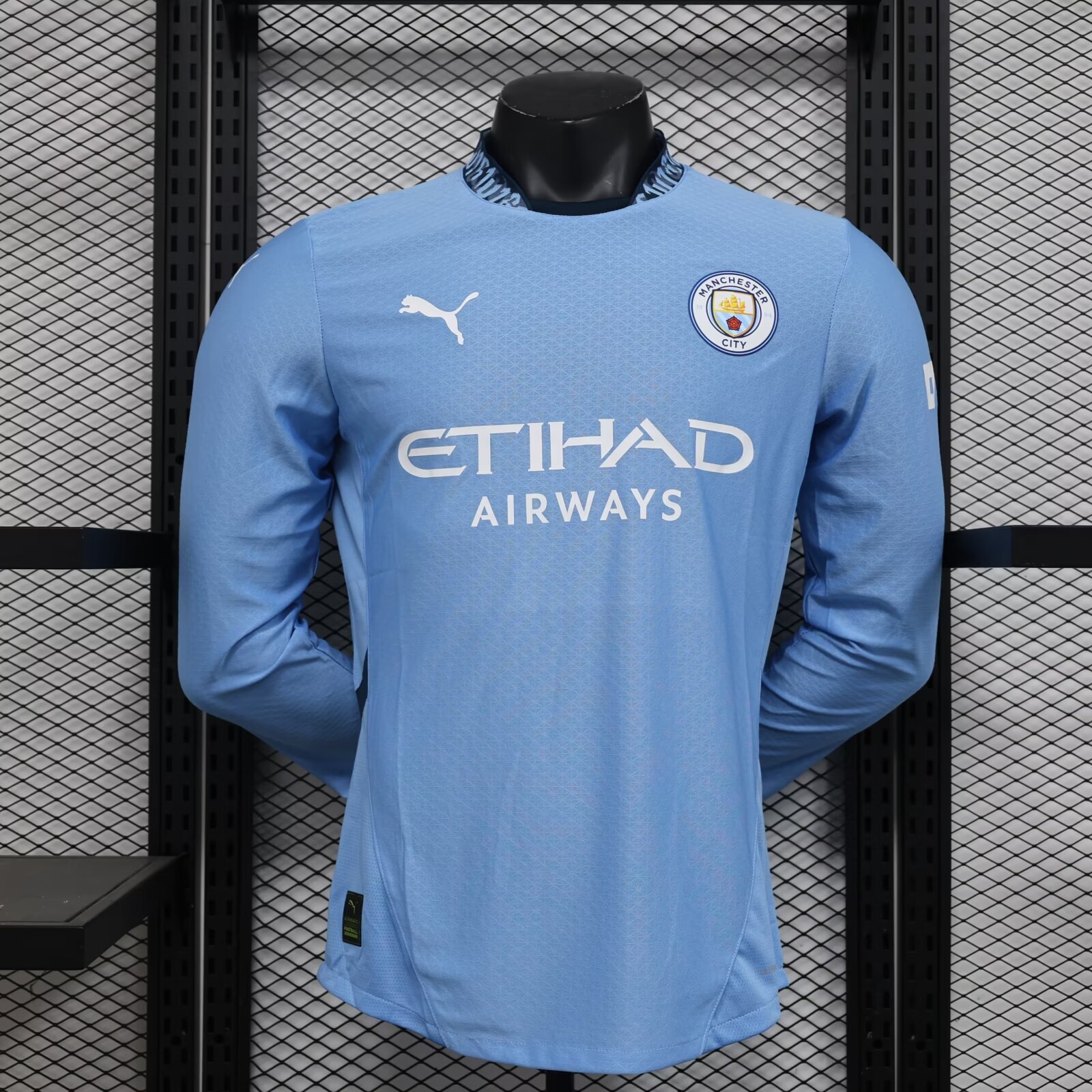 AAA Quality Manchester City 24/25 Home Long Jersey(Player)